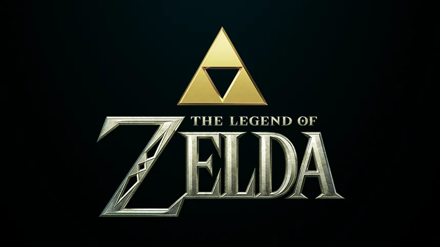 The Legend of Zelda official movie title artwork